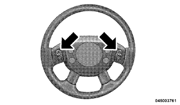 Remote Sound System Controls (Back View Of Steering