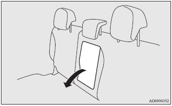 1. Allow the armrest to drop down.