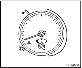 Nissan Rogue: Speedometer - Meters and gauges - Instruments and