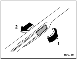 How to remove windshield wiper blades honda crv #2