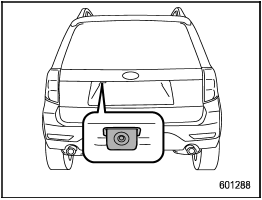 Rear view camera (if equipped)