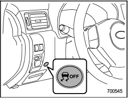 Vehicle Dynamics Control OFF switch