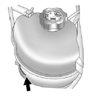 3. Fill the coolant surge tank with the proper DEX-COOL coolant mixture, to the
