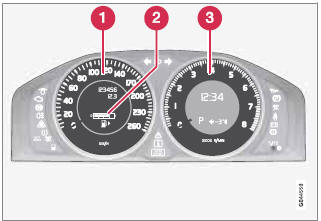 Volvo XC60: Gauges - Instruments and controls - Your driving