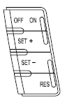 Setting speed control