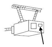 3. Return to your vehicle. Press and