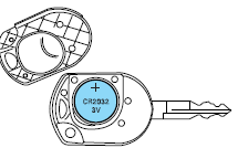 2. Remove the old battery.