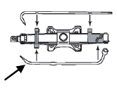 Removing the spare tire or spare tire and tether (if equipped)