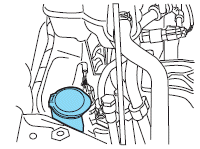 Only use a washer fluid that meets Ford specifications. Do not use any