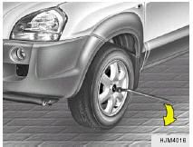 8. Lower Vehicle and Tighten Nuts