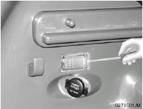 Luggage Compartment Light (If Installed)