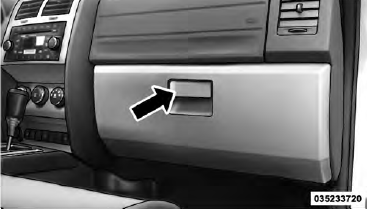 Glove Box Storage Compartment