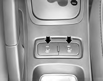 Warming the front seats (if equipped) The front seats can be electrically heated