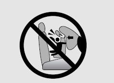 Installing a child restraint on a front passenger’s seat is forbidden. Never