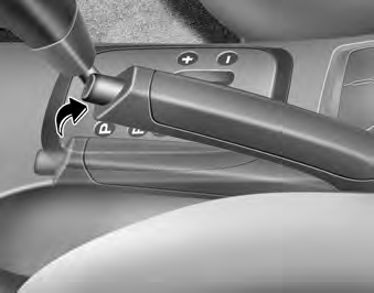 Parking brake To apply the parking brake, pull the parking brake handle fully