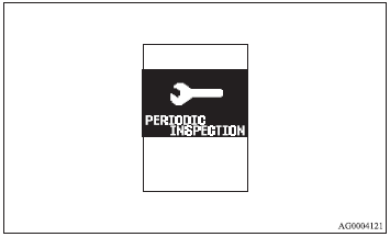 3. After your vehicle is inspected at an authorised MITSUBISHI MOTORS dealer,