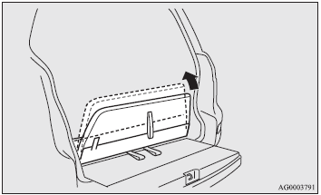 5. Tilt the whole of the seat to the front.