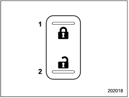 Power door locking switches