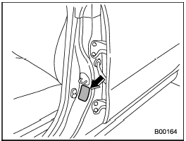 Check the tire pressures when the tires