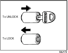 Lock (if equipped)