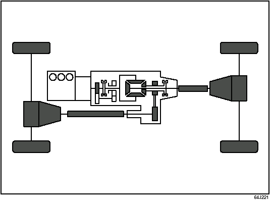 drive high range center differential lock)