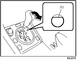 Vehicles with an automatic transmission have an electrically operated park-lock