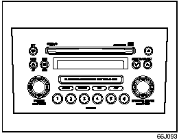 AM/FM/XM CD PLAYER WITH CD CHANGER CONTROL