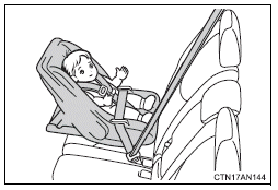 Forward facing - Convertible seat