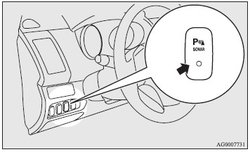 To operate the system, move the gearshift lever to the “R” (Reverse) position