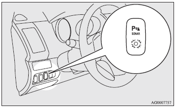 In case there is a malfunction in the reversing sensor system, the reversing