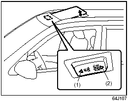 To tilt the sunroof up, slide the sun shade rearward by hand and push the “TILT